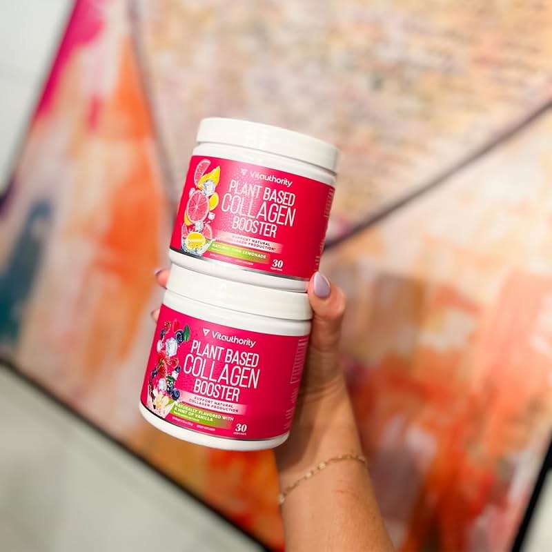 Vitauthority Vegan Collagen Powder for Women - Plant Based Collagen Supplement for Women with Proprietary Vegan Hair Skin and Nails Vitamins - Vegetarian Collagen Powder with Hyaluronic Acid - Image 7