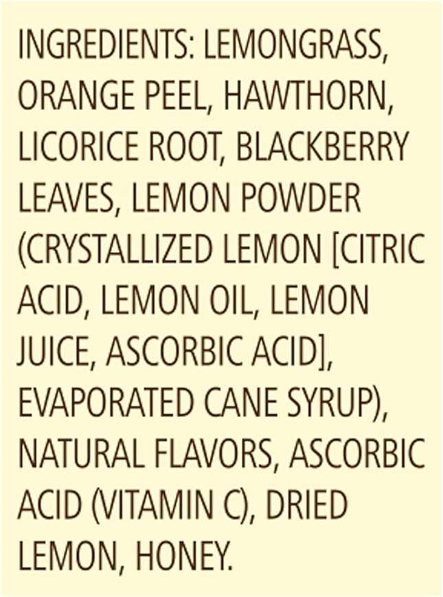 Celestial Seasonings Lemon Honey Drop Herbal Tea, 16 Tea Bags Box - Image 3
