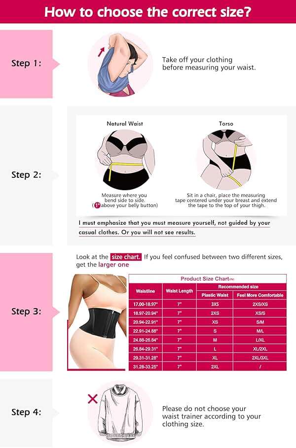 Atbuty Short Torso Waist Trainer for Women Small Tummy Control Sport Girdle Hourglass Belly shaper - Image 2