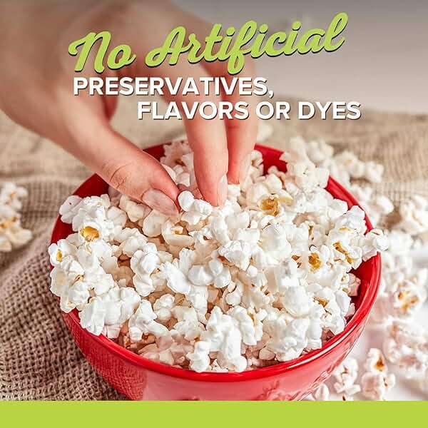 Movie Theater Butter Microwave Popcorn, Mini Bags, 1.5 oz, 12 Count - Gluten-Free, No Artificial Flavors + Create Sticker - Image 5