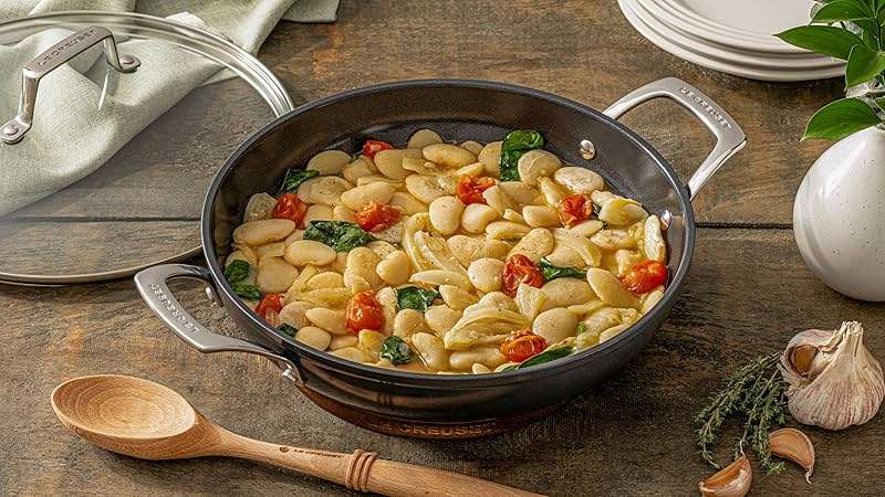 Le Creuset Essential Non-stick Ceramic 10 Pc. Cookware Set - Image 9