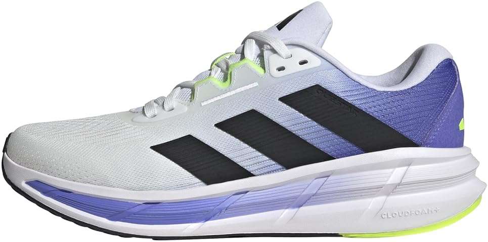 adidas Mens Questar 3 Running Sneakers Shoes - Blue - Image 1