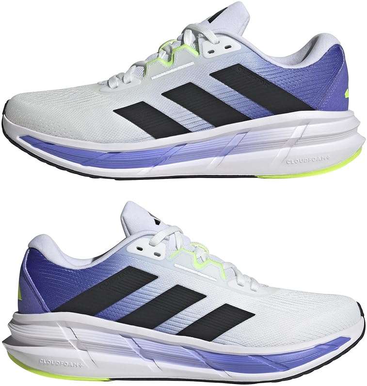 adidas Mens Questar 3 Running Sneakers Shoes - Blue - Image 8