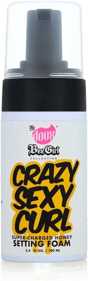 The Doux Crazy Sexy Curl Setting Foam 3.4 Fl Oz (Pack of 1), Gold - Image 1