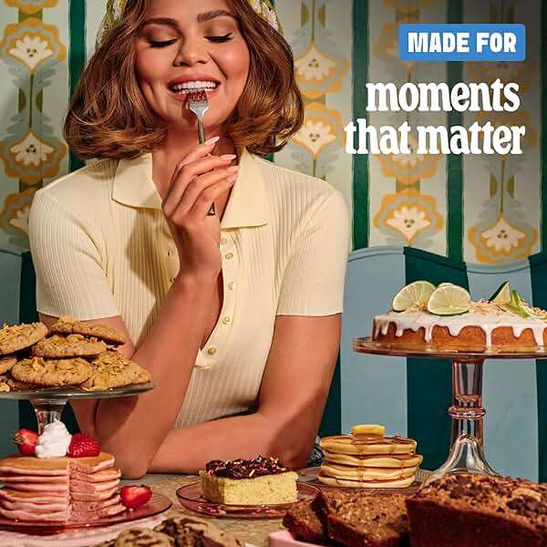 Cravings by Chrissy Teigen Chocolate Chip Cookie Mix – Makes 12 4-inch Cookies, Includes Chocolate Chunks, Easy Cookie Mix (Pack of 3) - Image 7