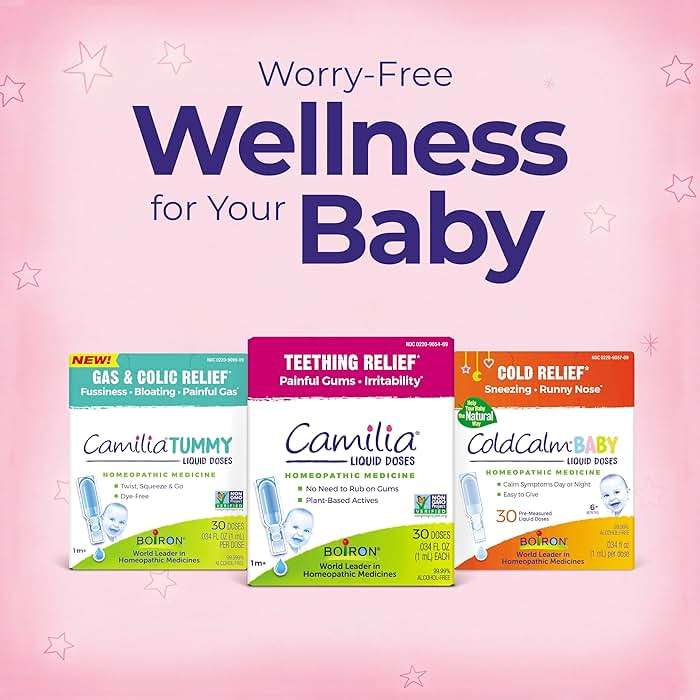 Boiron Camilia Tummy for Colic, Painful Gas, Bloating, & Fussiness- Sterile and Non-Drowsy Liquid Doses - 30 Count - Image 8