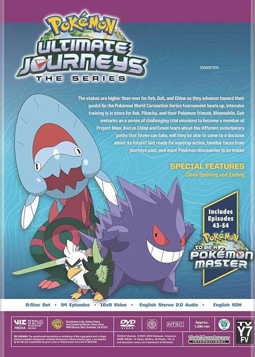 Pokémon The Series: Ultimate Journeys Complete Season (DVD) - Image 3