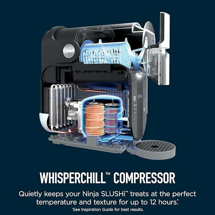 Ninja SLUSHi Frozen Drink & Slushie Machine with RapidChill Technology | 88 oz. Easy Fill Vessel | 5 Preset Programs | Make Margaritas, Frappés, & More | With Dishwasher Safe Parts | Black | FS301 - Image 10