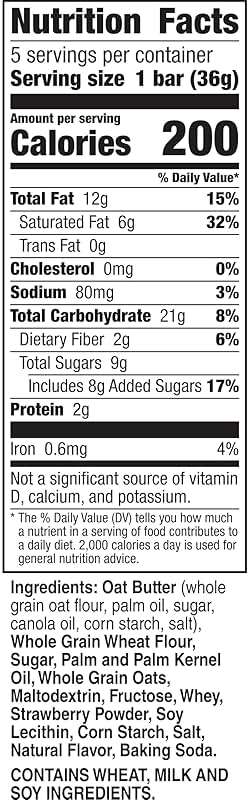 Nature Valley Crispy Creamy Wafer Bars, Strawberry, Whole Grain, 5 Bars, 6.5 oz - Image 2
