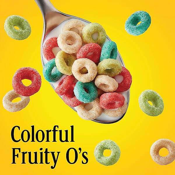 Fruity Cheerios, Heart Healthy Cereal with Whole Grain Oats, Gluten Free, Family Size, 18.4 oz - Image 3
