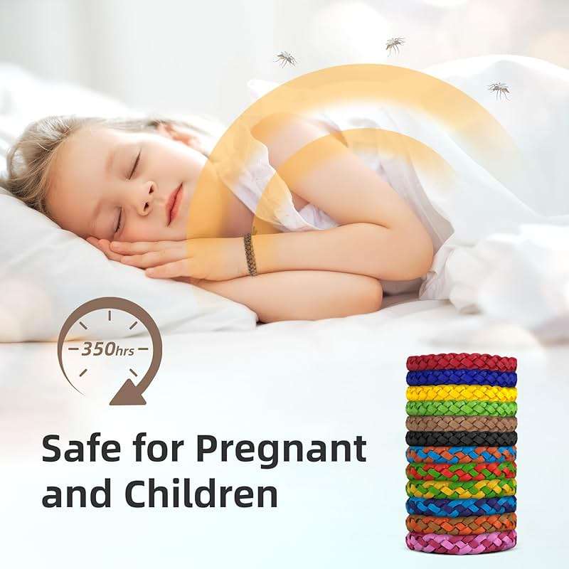 BuggyBands 24 Pack Mosquito Repellent Bracelets for Adults & Kids, DEET-Free, Individually Wrapped, Adjustable PU Leather Bug Repellent Wrist Bands - Image 5