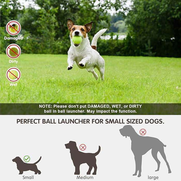 MEKAPLE Automatic Dog Ball Launcher, Dog Ball Thrower with 15 Mini Tennis Balls Sizing 2 Inch and Mesh Bag, Interactive Dogs Toys Tennis Balls Launcher for Small Dogs with 3 Distance Settings - Image 7