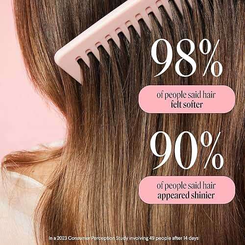 MONDAY HAIRCARE Smooth Shampoo + Conditioner Bathroom Set (2 Count) 27 oz Each For Frizzy, Coarse & Curly Hair Made with Coconut Oil, Shea Butter & Vitamin E 100% Recyclable Bottle Pink - Image 10