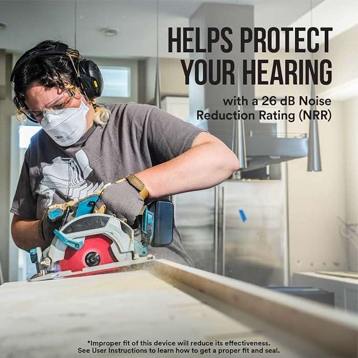 3M WorkTunes Connect Wireless Hearing Protector with Bluetooth Technology, Bluetooth Hearing Protection with a 26 dB Noise Reduction Rating - Image 7