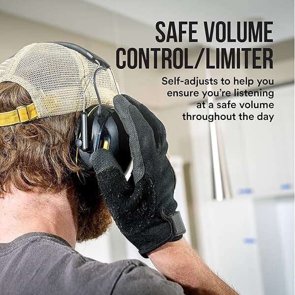 3M WorkTunes Connect Wireless Hearing Protector with Bluetooth Technology, Bluetooth Hearing Protection with a 26 dB Noise Reduction Rating - Image 9