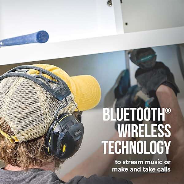 3M WorkTunes Connect Wireless Hearing Protector with Bluetooth Technology, Bluetooth Hearing Protection with a 26 dB Noise Reduction Rating - Image 10