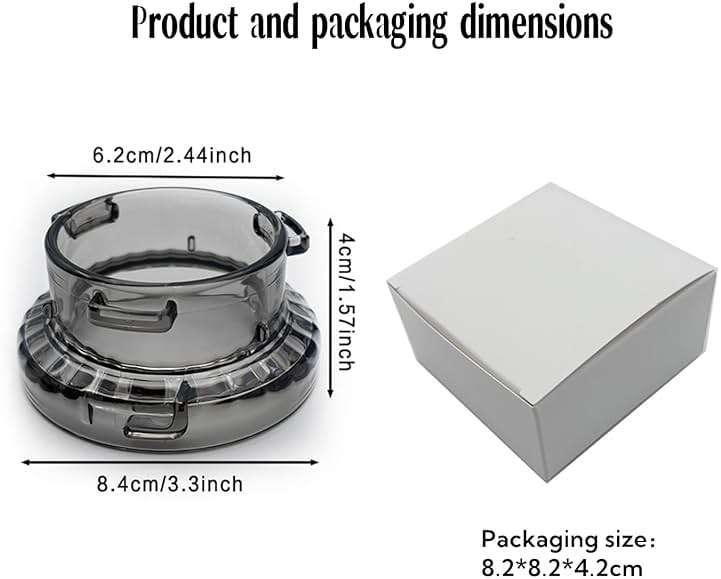 54mm Dosing Funnel for Breville Barista Portafilters, Compatible Breville 8series Barista and Bambino Espresso Machines Dosing Funnel, Grey - Image 5