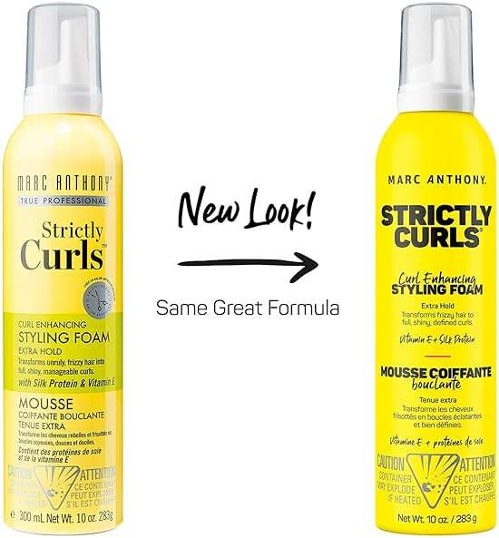Marc Anthony Strictly Curls Shampoo 3X Moisture & Curl Enhancing Foam Extra Hold for Defined, Frizz-Free Curls - Image 7