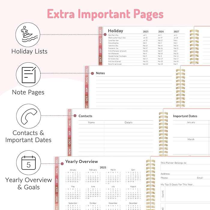 Teacher Planner 2026-2027, Forvencer Academic Planner 2026-2027, Jul 2026 - Jun 2027, 8.5"x11", Weekly & Monthly Planning Book with 7 Periods, School Agenda for Teacher Student Homeschool, A4, Blue - Image 5