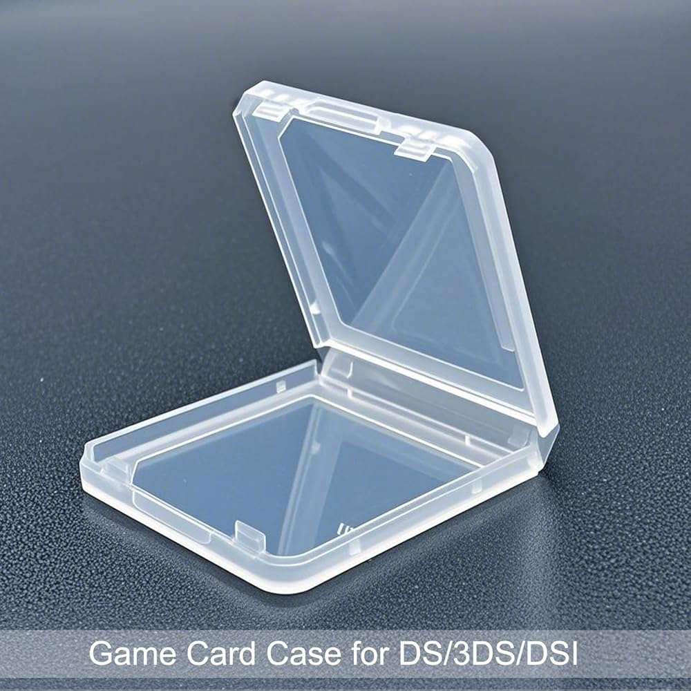Sanviatime 12Pcs Game Case Clear Game Card Box Anti Dust Cover Transparent Storage Box Case for DS 3DS DSI Protective Single Cartridge Holder - Image 4
