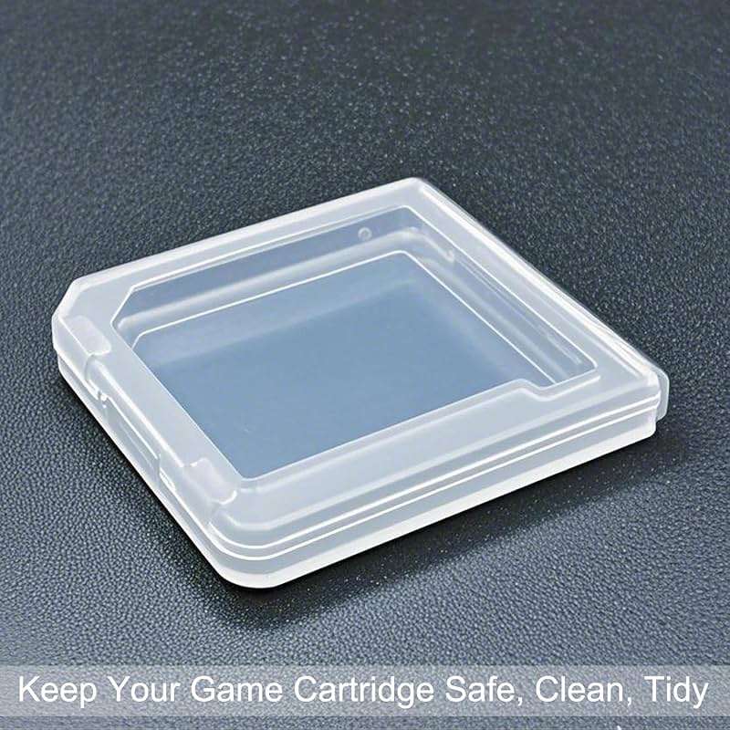 Sanviatime 12Pcs Game Case Clear Game Card Box Anti Dust Cover Transparent Storage Box Case for DS 3DS DSI Protective Single Cartridge Holder - Image 8