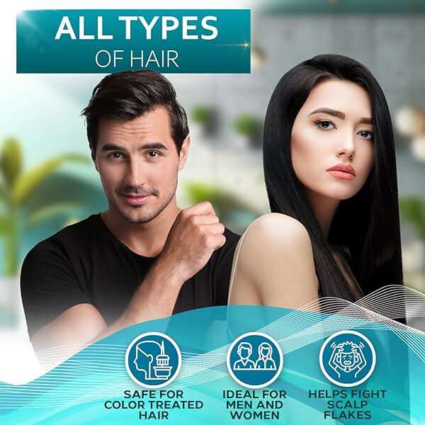 Rosemary Shampoo and Conditioner Set – with Rosemary Oil and Peppermint - Sulfate Free Moisturizing Products for Women and Men, Helps Flaky, Dry Scalp and Dandruff, Salon Thickening for Thinning Hair - Image 6