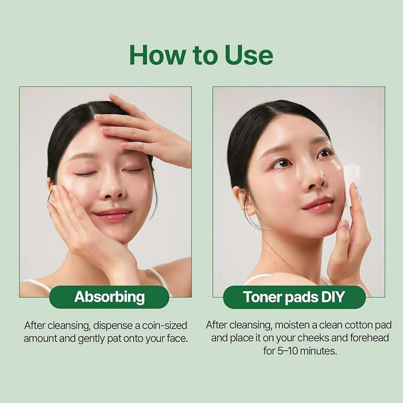 MEDITHERAPY Mugwort Super Calming Toner - Korean Hydrating Toner for face, Purifying Mugwort Essence, Soothing, Calming, Refreshing Facial Toner for Dry, and Sensitive Skin, Daily Skincare, 8.45 fl. - Image 6