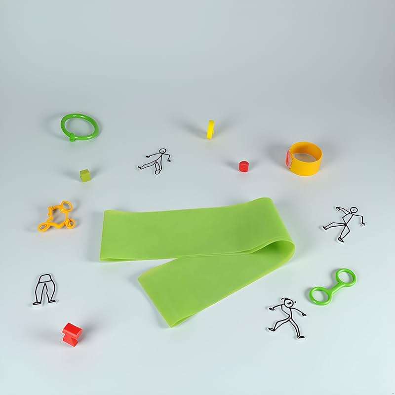 Green Legs Butt Latex Exercise Resistance Bands Workout Fitness Yoga for Stretching Strength Physical Home Gym Resist Training Equipment - Image 3