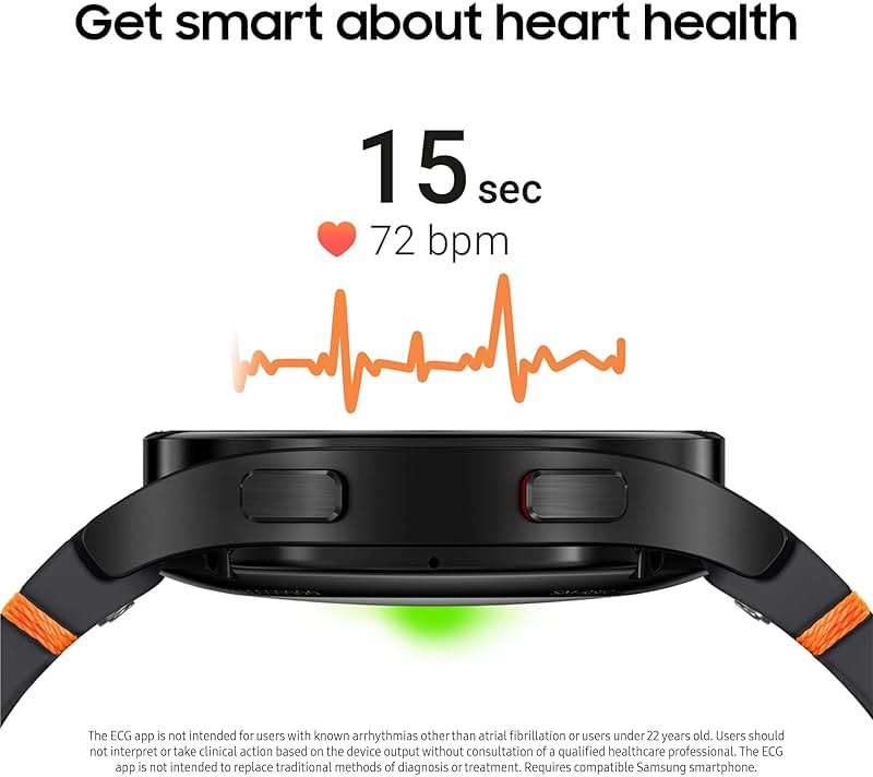 Samsung Galaxy Watch FE 40mm Bluetooth AI Smartwatch w/Fitness Tracking, BIA Sensor, Personalized HR Zones, Heart Rate Tracker, Sleep Monitor, 2024, Silver [US Version, 1Yr Manufacturer Warranty] - Image 5