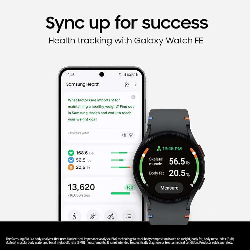 Samsung Galaxy Watch FE 40mm Bluetooth AI Smartwatch w/Fitness Tracking, BIA Sensor, Personalized HR Zones, Heart Rate Tracker, Sleep Monitor, 2024, Silver [US Version, 1Yr Manufacturer Warranty] - Image 10