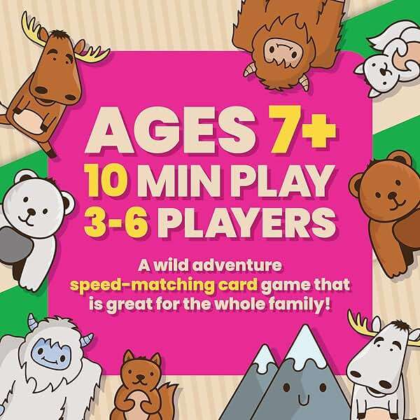 Moose Match Mayhem - by Taco Cat Goat Cheese Pizza – A Wild Adventure, Speed-Matching Card Game! Easy, Fast and Fun for Family Game Night for Kids Ages 7+, Teens, Adults - Image 3