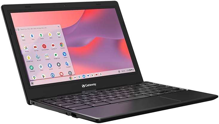 Acer Gateway Chromebook 311 CBO311-1H-C1MX Laptop | Intel Celeron N4500 | 11.6" HD (1366 x 768) Display | 4GB LPDDR4X | 64GB eMMC | Wi-Fi 5 802.11ac | Chrome OS | Star Black - Image 2