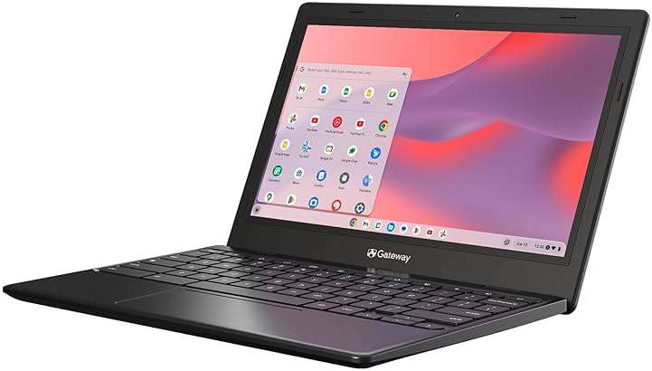 Acer Gateway Chromebook 311 CBO311-1H-C1MX Laptop | Intel Celeron N4500 | 11.6" HD (1366 x 768) Display | 4GB LPDDR4X | 64GB eMMC | Wi-Fi 5 802.11ac | Chrome OS | Star Black - Image 4