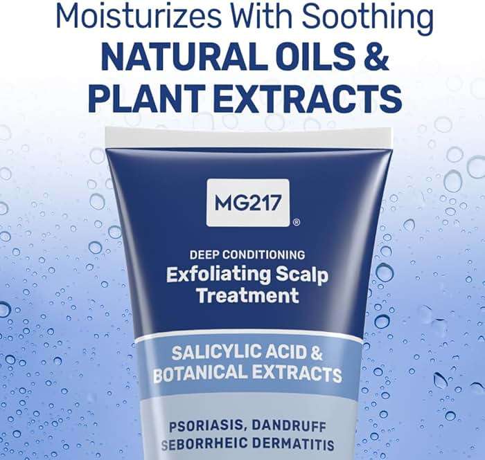 MG217 Deep Conditioning Salicylic Acid Scalp Care for Psoriasis, Exfoliating and Hydrating Formula, Sulfate-Free, Paraben-Free, Cruelty-Free, Fragrance-Free, 6 fl oz - Image 6