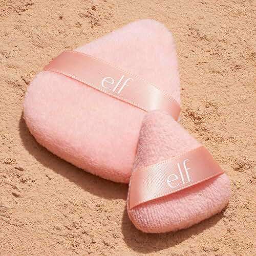 e.l.f. Halo Glow Pinkie Puffs, Finger-sized, Mini Puff For Applying Loose & Pressed Powders, Soft, Reusable & Washable, Vegan & Cruelty-Free, Set of 3 - Image 4