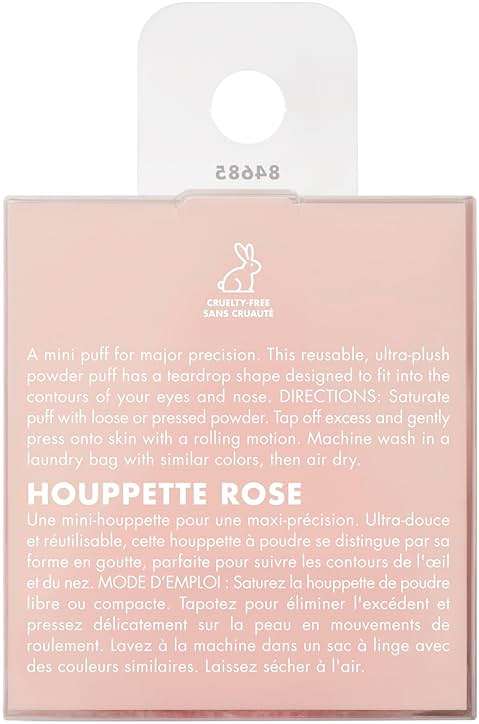 e.l.f. Halo Glow Pinkie Puffs, Finger-sized, Mini Puff For Applying Loose & Pressed Powders, Soft, Reusable & Washable, Vegan & Cruelty-Free, Set of 3 - Image 7