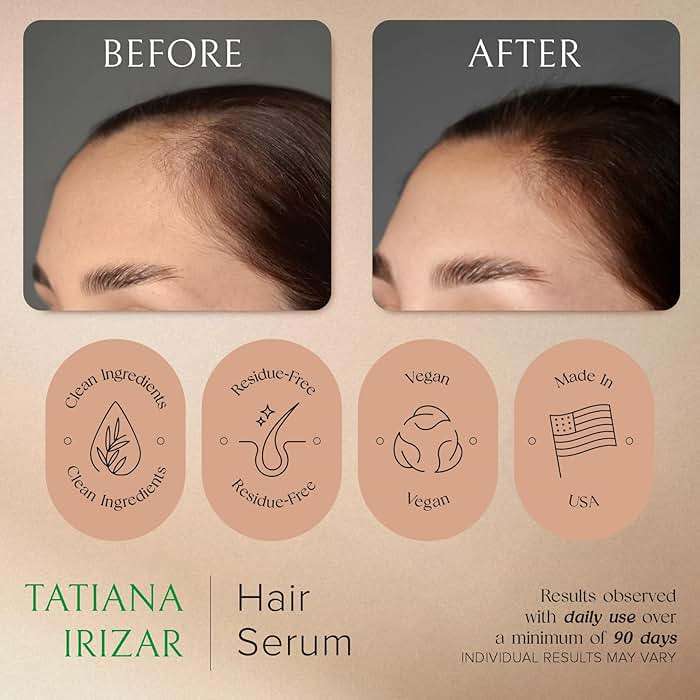 Caffeine Hair Growth Serum Women Made in USA - Scalp Serum Hair Growth Non-Greasy Biotin Rosemary, Amla & Caffeine - 1 Fl.Oz Natural Residue-Free - Gotero Anticaida y Crecimiento - Regrowth Treatment - Image 7