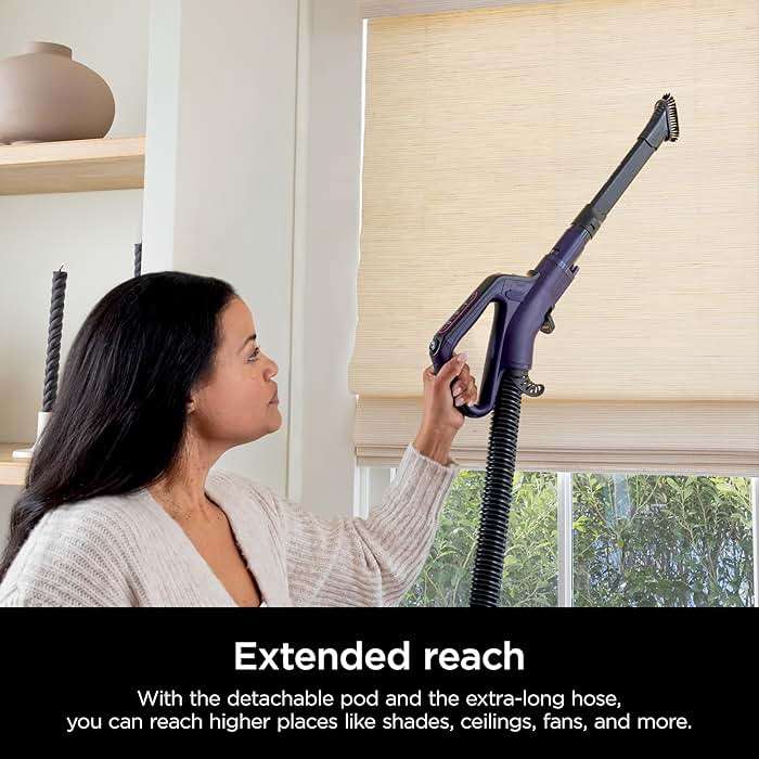 Shark POWERDETECT Upright Vacuum Cleaner with HEPA Filter, Heavy Duty Vacuum with Powerful Suction for Pet Hair Pickup, DuoClean Technology, Powered Lift-Away, Ideal for Carpets & Hardfloors, AZ4002 - Image 11