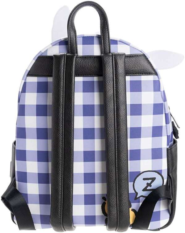 Loungefly SANRIO Pochacco Cosplay Plaid Mini-Backpack - Entertainment Earth Exclusive - Image 4