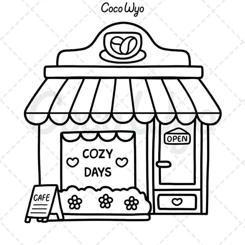 Stress Relief: Coloring Book for Adults and Kids, Bold and Easy, Simple and Big Designs for Relaxation Featuring Animals, Landscape, Flowers, Patterns, Cute Things And Many More - Image 3
