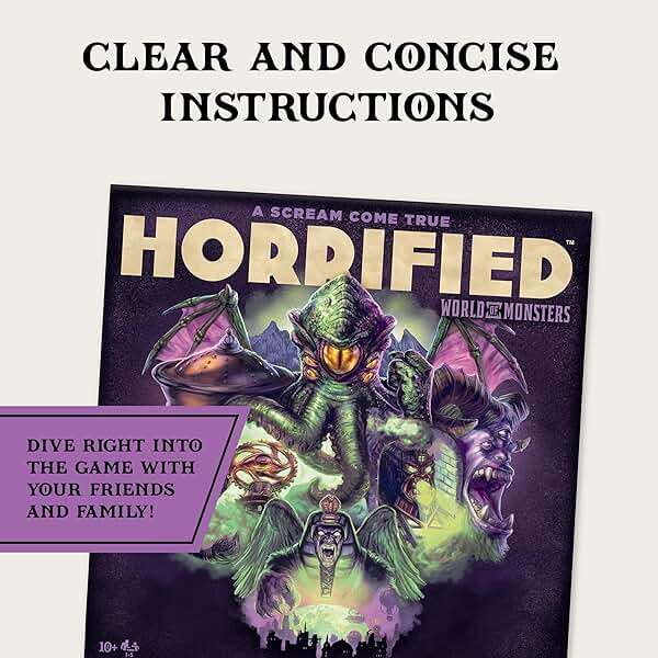 Ravensburger Horrified Games - World of Monsters - Strategy Board Game - Boost Critical Thinking & Teamwork - Cooperative Gameplay - Unique Monster Challenges - 1 to 5 Players - Adults & Kids 10+ - Image 3