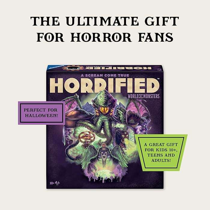 Ravensburger Horrified Games - World of Monsters - Strategy Board Game - Boost Critical Thinking & Teamwork - Cooperative Gameplay - Unique Monster Challenges - 1 to 5 Players - Adults & Kids 10+ - Image 7