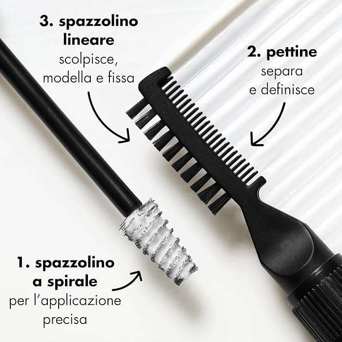 e.l.f. Brow Laminating Gel, Strong-Hold, Clear-Drying & Water-Resistant Brow Gel Creates Laminated Brows, Comb & Sculpt Brows, Vegan & Cruelty-free - Image 5