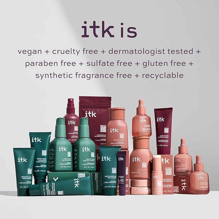 ITK Hydrating Hyaluronic Acid Milky Face Toner for Dry Skin + Redness with Green Tea + Squalane - Prep, Tone + Calm Skin for Women - Soothing Vegan Moisturizing Facial Toner - 5 oz. - Image 8