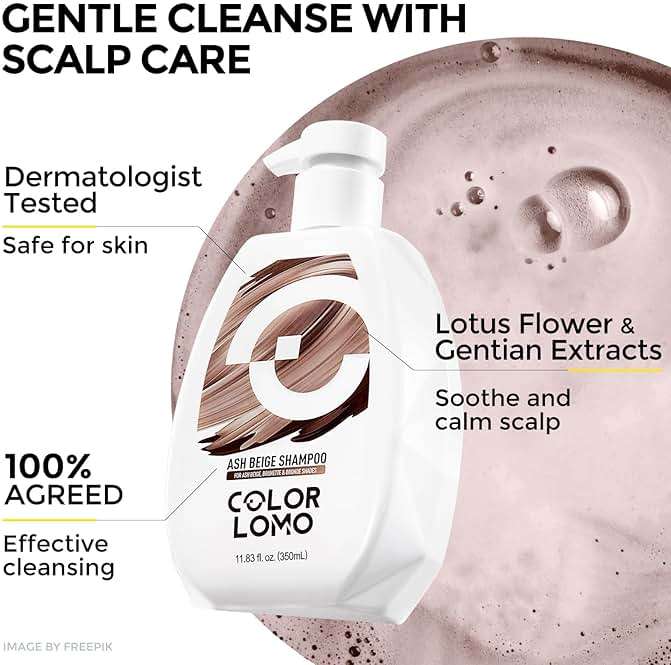 Ultra Color Safe Shampoo | Help Prevent Fading & Provide Subtle Color Replenishment | Prolong Color Vibrancy and Enhance Shine | Vegan & Cruelty-Free Formula | For Brown Color Treated Hair - Image 5
