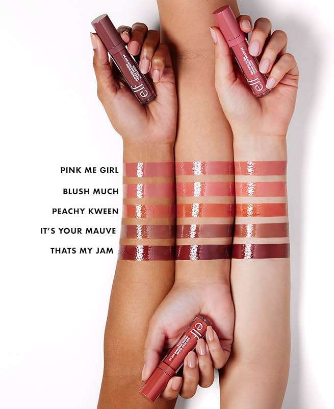 e.l.f. Sun Boss Gloss SPF 25, Pigmented Lip Gloss For A High-Shine Finish, Moisturizing & Conditioning Formula, Vegan & Cruelty-Free, Blush Much? - Image 4