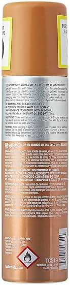 Red by Kiss Tintation Temporary Hair Color Spray, Instant Gray Root Touch Up Coverage, Water-Resistant & Smudge-Proof, Easy Wash Out, Barber & Hairline Touch-Up, Quick-Dry (Honey Blonde, 2.82 oz) - Image 7