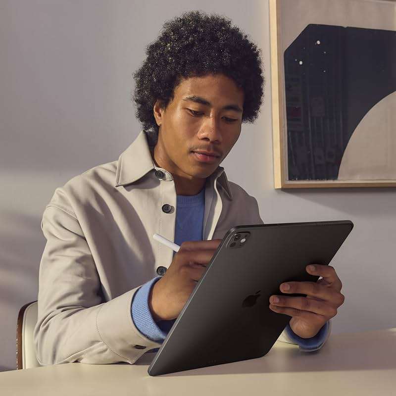 Apple Pencil Pro: Latest Model - Device Compatibility Check Required - Pixel-Perfect Precision, Tilt and Pressure Sensitivity, Perfect for Note-Taking, Drawing, and Art. Charges and Pairs Magnetically - Image 4