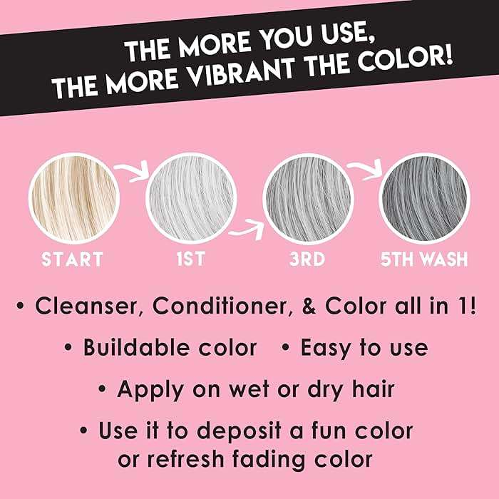 Color Lux Color Cleansing Conditioner, Silver, 3-in-1 Color Depositing Formula, Vegan, Sulfate-Free, Paraben-Free, 8.25 oz - Image 2
