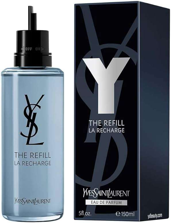 Yves Saint Laurent Y Eau de Parfum Refill for Men, 5.0 Ounce - Image 1